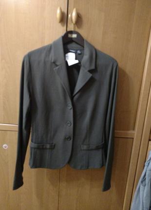 Піджак темна олива