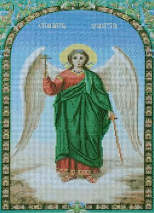 Алмазна мозаїка ікона ангел охоронець розміром 40х50 см (d0004) melmil