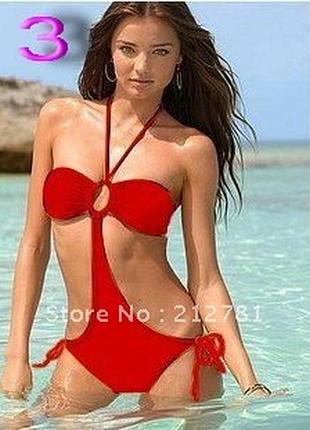 Хіт сезону! актуальний яскравий купальник soho америка,монокіні