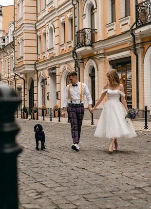 Весильное платье в стиле 50-х