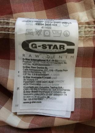 Рубашка в клетку g-star raw6 фото