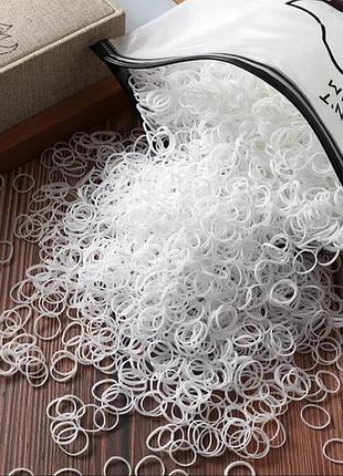 Силіконові резиночки білі