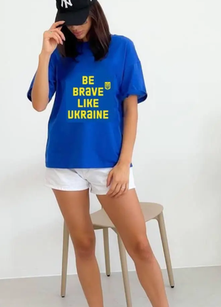 Футболка женская кулир be brave 42-46  rin4961-204sве2 фото