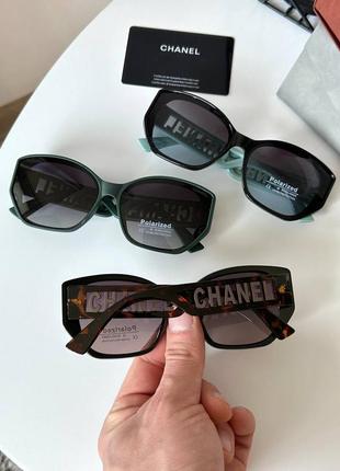 Очки в стиле chanel polarized4 фото