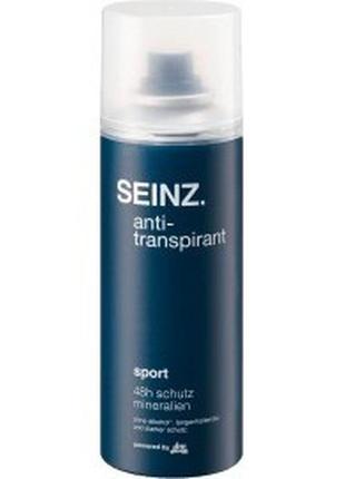 Мужской дезодорант-антиперспирант-спрей seinz sport 200ml (германия)