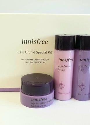 Набір міні версій з орхідеєю innisfree sample orchid