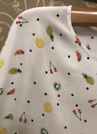 Очень красивая и стильная брендовая блузка 19,5.