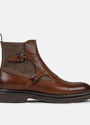 Чоботи grant cognac buckle 2