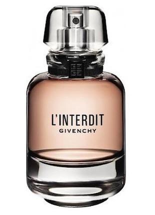 Духи givenchy l'interdit мініатюра 10ml( оригінал!)3 фото