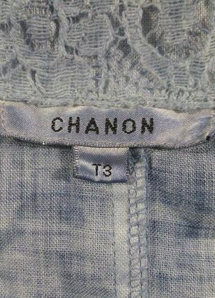 Лляна блуза жакет стан нової chanon6 фото