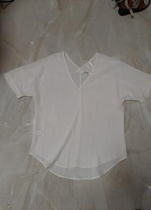 Блуза туніка кремового кольору4 фото