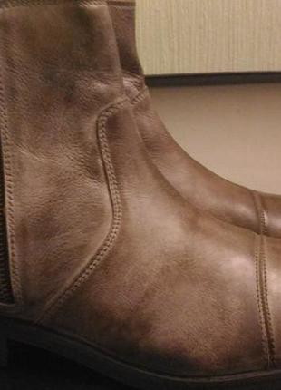 Крутые мужские кожаные ботинки biankoman италия