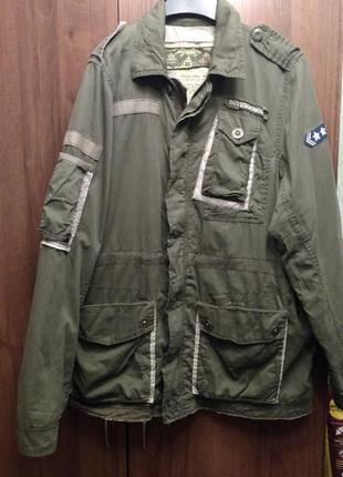 Крута куртка вітровка мілітарі унісекс m/l tom volfе