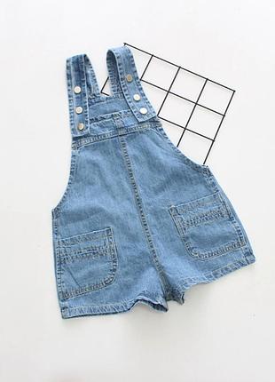 Комбінезон ромпер джинсовий річний шорти