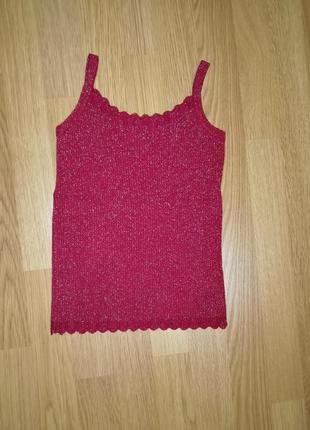 Майка женская люрекс