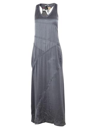Невероятно стильное макси платье майка, платье в пол маечного типа, оригинал donna karan3 фото