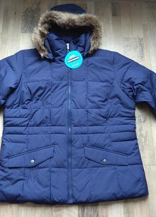 Xxl, 56 оригинал куртка columbia, синяя