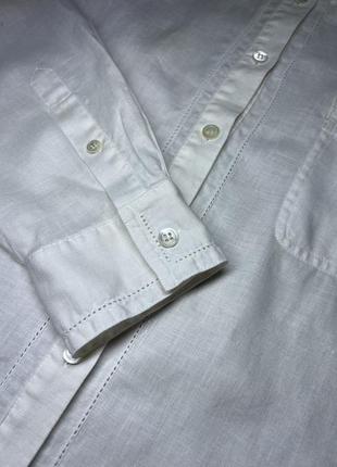 Винтажная белая рубашка8 фото