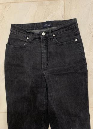 Джинсы брюки trussardi jeans черные винтажные2 фото