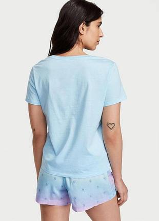 Пижама с шортами victoria’s secret cotton short tee-jama2 фото