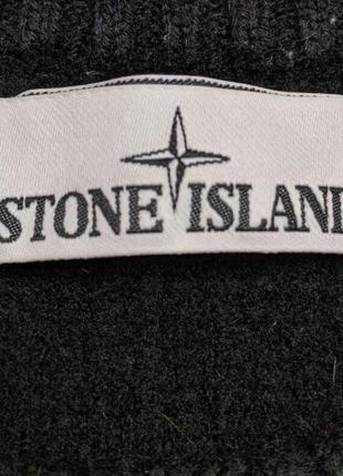 Stone island italy оригинальный свитер из шерсти7 фото