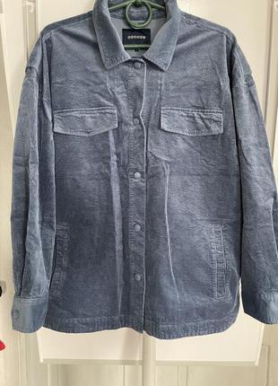 #45 вельветова рубашка оверсайз