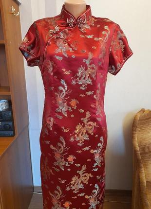 Нереально красива річ вінтажне шовкове кімано. шелковое кимано с вишивкой винтаж