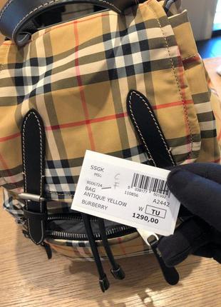 🎒 рюкзак burberry 🎒3 фото