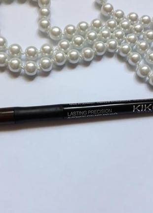 Механический стойкий карандаш для глаз kiko milano1 фото