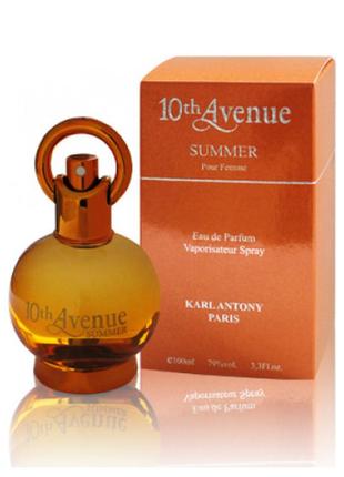 Парфюмированная вода 10th avenue summer pour femme karl antony