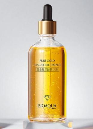 Сироватка для обличчя  pure gold hyaluronic essence 100мл