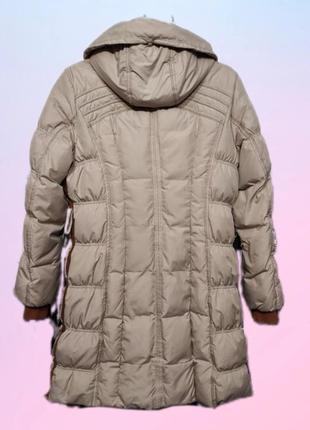 Зимний, теплый, брендовый, качественный, стеганый пуховик, пальто4 фото
