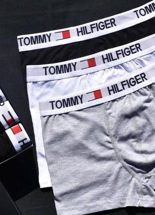 Акционная самая низкая цена tommy hilfiger набор боксеров трусы мужские 5 штук3 фото