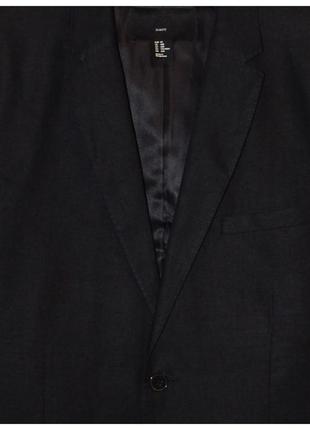 Льняной пиджак black h&m (швеция)+летний шарф6 фото