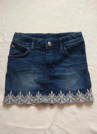 Юбка с кружевом h&m