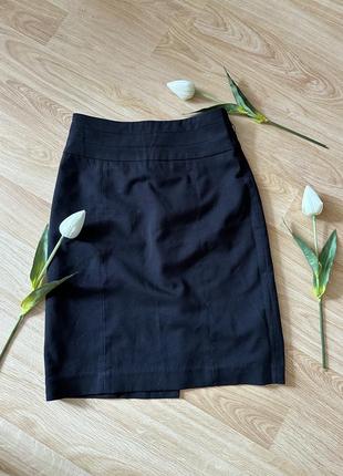 Юбка карандаш черная h&m
