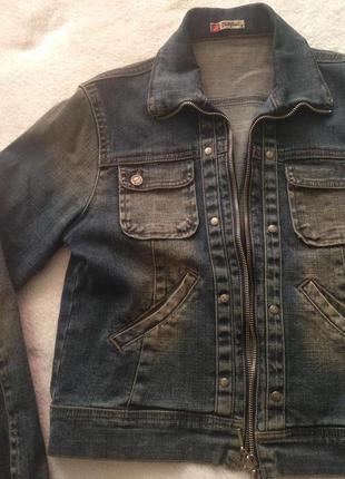Жіноча джинсова куртка2 фото