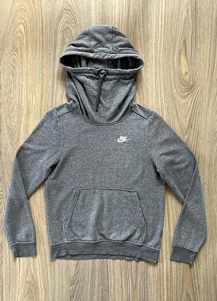 Чоловіче хлопкове худи nike з високим горлом