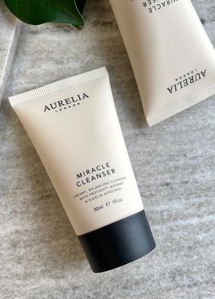 Очищуючий засіб з пробіотиками aurelia probiotic skincare miracle cleanser 30ml