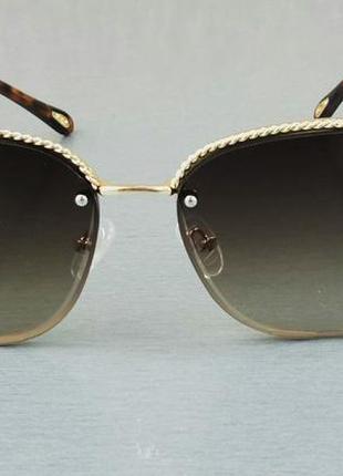 Chloe очки женские солнцезащитные в металлической оправе2 фото