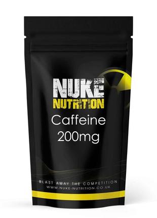 Кофеїн від nuke nutrition 200 мг1 фото