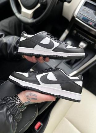 Кроссовки nike sb dunk black датки мужские4 фото