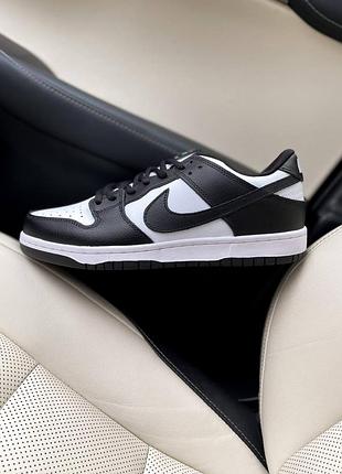 Кроссовки nike sb dunk black датки мужские9 фото
