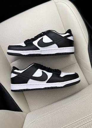 Кроссовки nike sb dunk black датки мужские7 фото