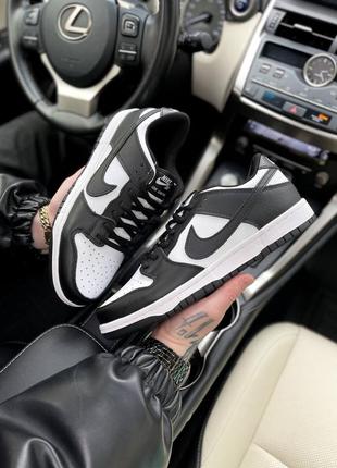 Кроссовки nike sb dunk black датки мужские