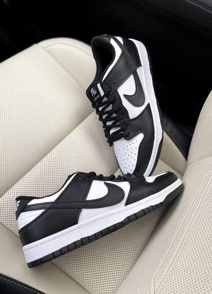Кроссовки nike sb dunk black датки мужские8 фото