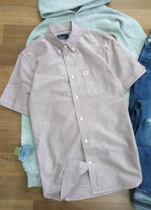 Мужская тениска fred parry, мужская фирменная рубашка с коротким рукавом2 фото