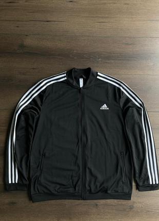 Бомбер adidas essentials 3-stripes3 фото