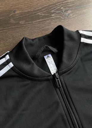 Бомбер adidas essentials 3-stripes6 фото