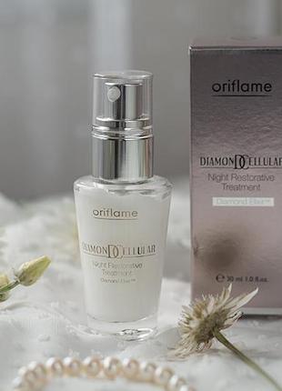 Нічний відновлювальний клітинний крем для обличча diamond cellular